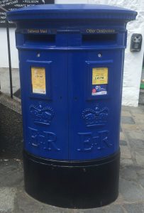 Guernsey post box