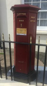 Guernsey post box