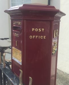 Guernsey post box