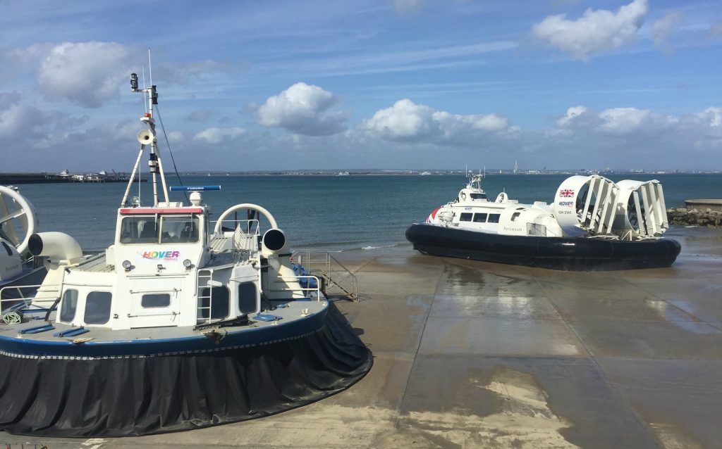 Hovercraft Hovertravel Isle of Wight