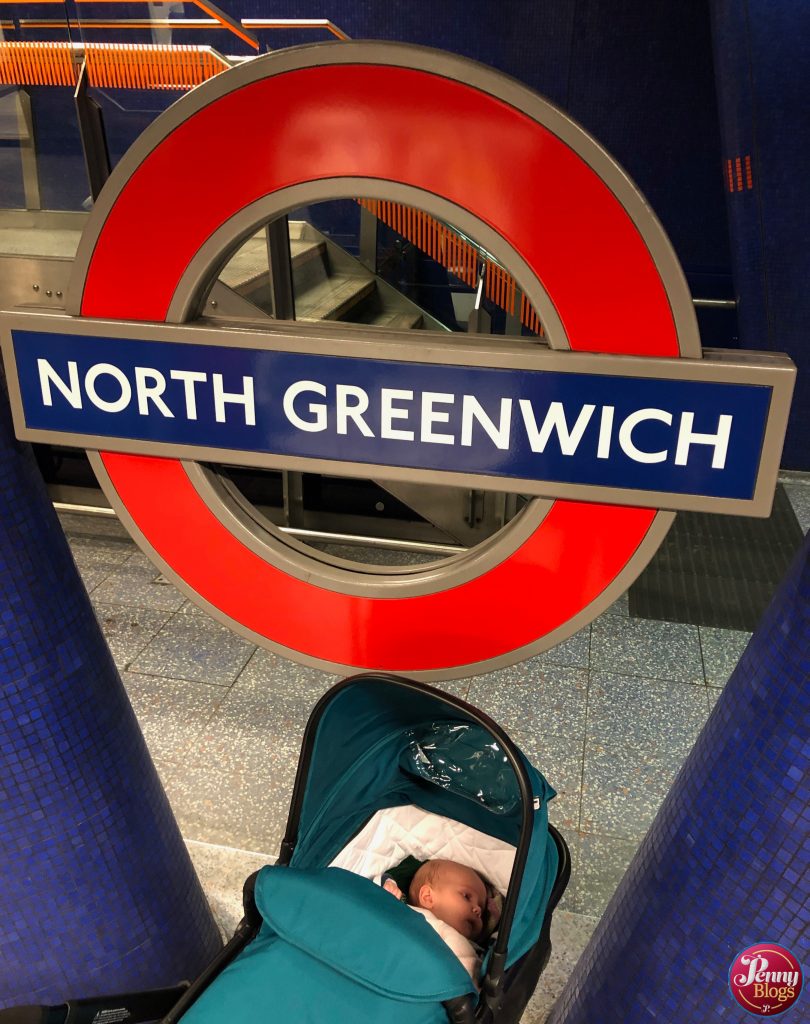 Tube Stop Baby North Greenwich London Underground