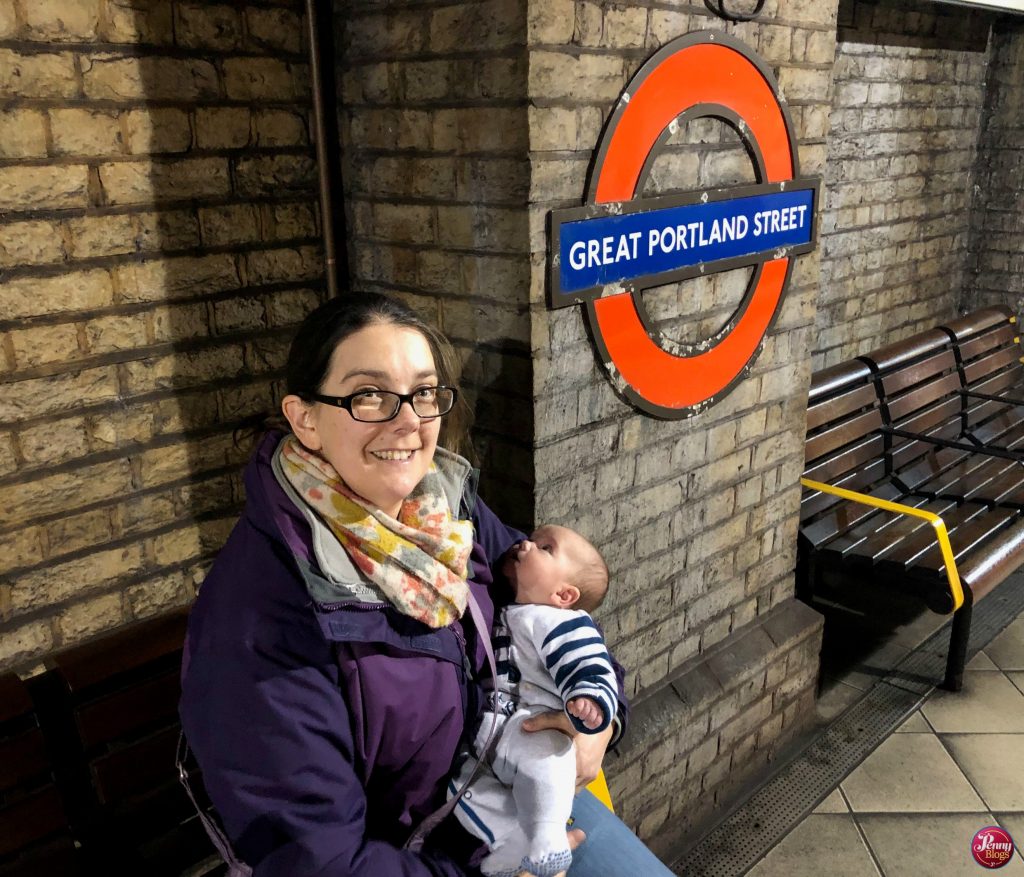 Tube Stop Baby Great Portland Street