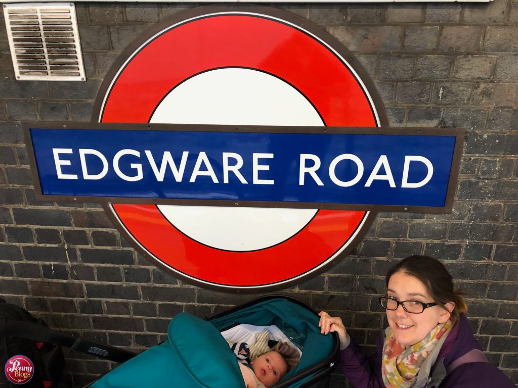 Tube Stop Baby Edgware Road London Underground