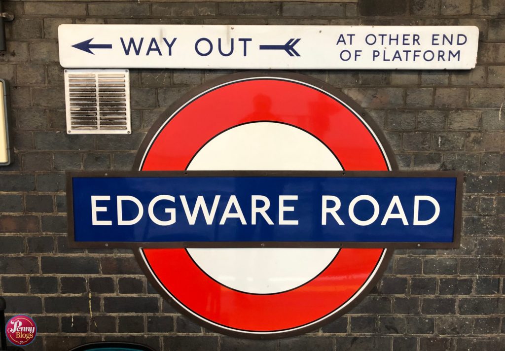 Tube Stop Baby Edgware Road London Underground