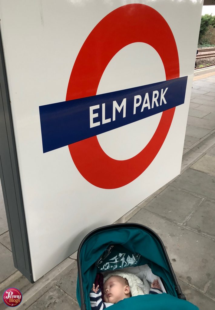 Elm Park London Underground Tube Stop Baby