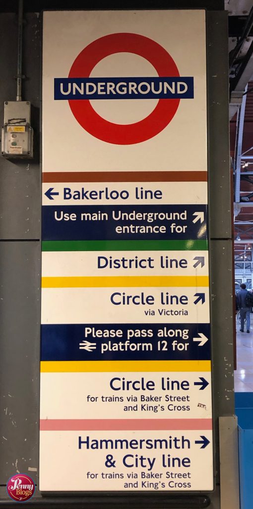 London Underground Paddington