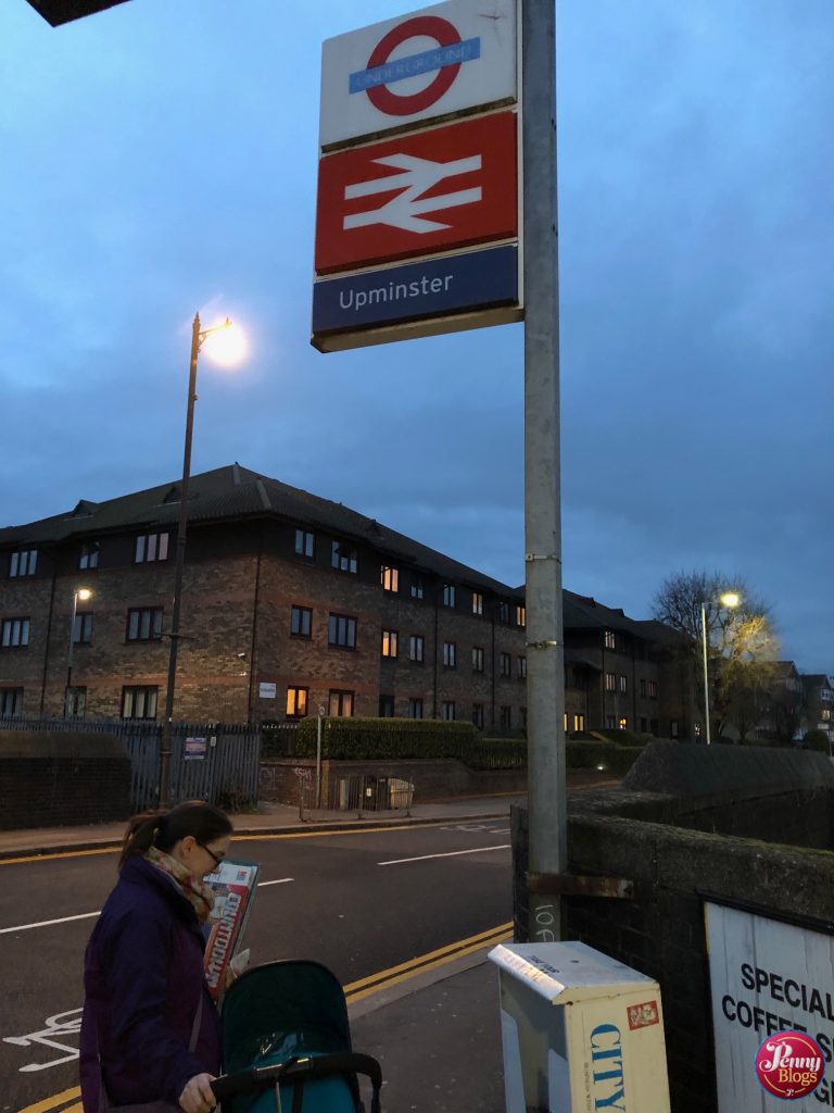 Upminster London Underground Tube Stop Baby