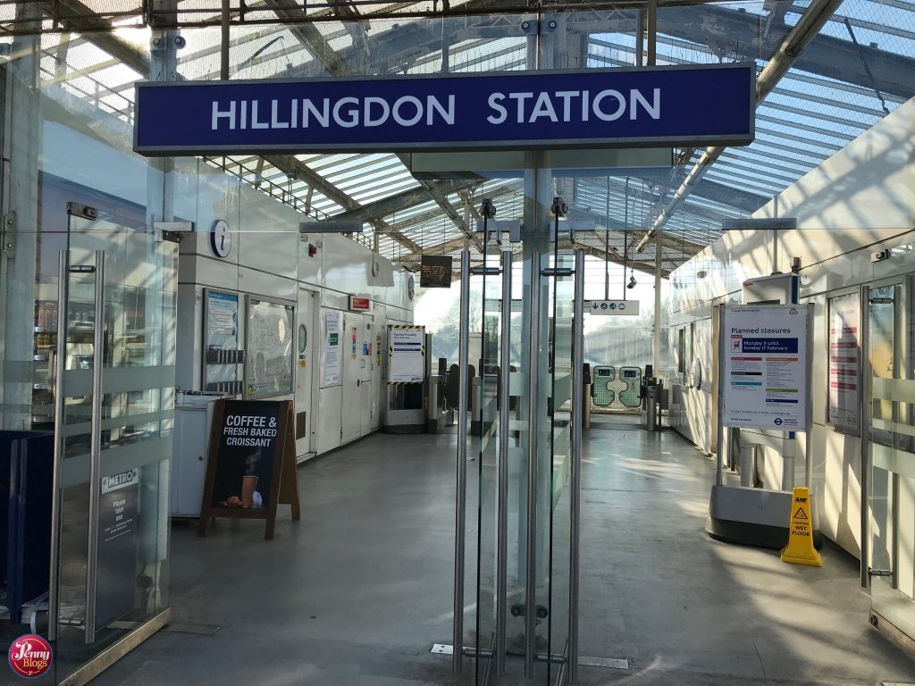 Hillingdon London Underground Tube Stop Baby
