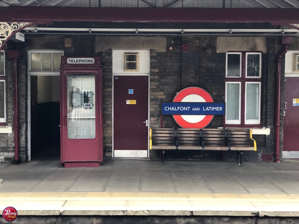 Chalfont and Latimer London Underground Tube Stop Baby K8 Kiosk