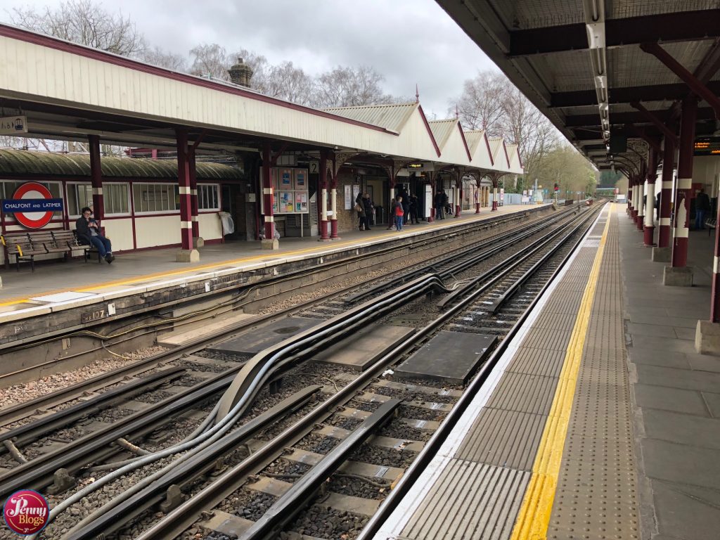 Chalfont and Latimer London Underground Tube Stop Baby