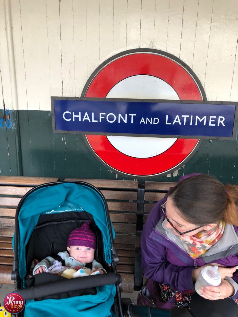 Chalfont and Latimer London Underground Tube Stop Baby