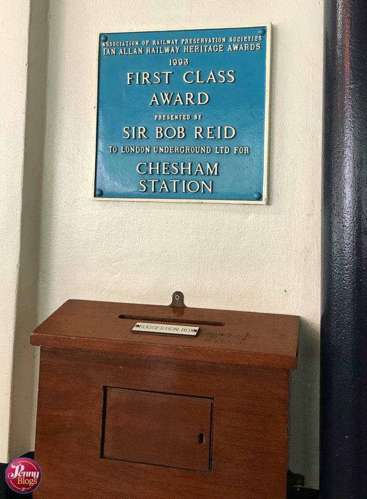 Tube Stop Baby Chesham London Underground