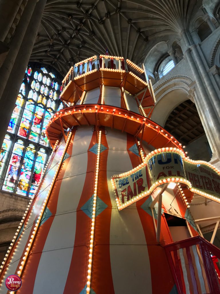 The Helter Skelter in Norwich Cathedral