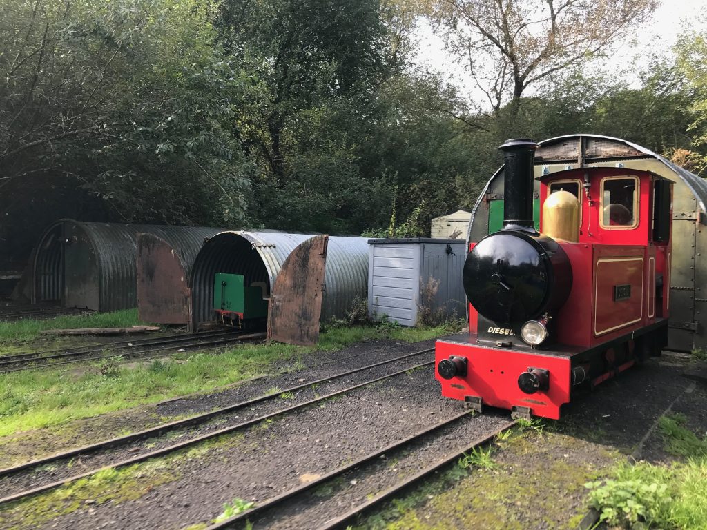 Engine sheds and Densil, a Diesel engine